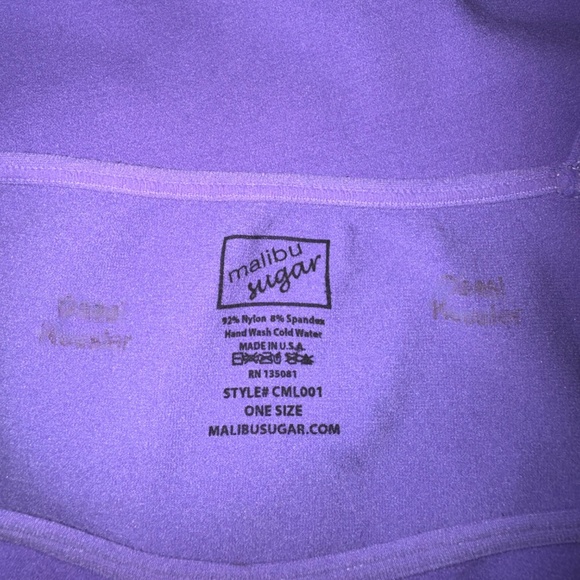 Bundle of (4) sugar lips by Malibu Sugar and Pink no-name O/S fits XS-M - Picture 9 of 16